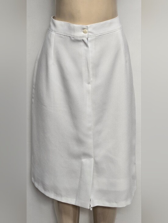 Lacost. Dresses & Skirts - Lacost Collection Bright White Skirt XL Vintage
